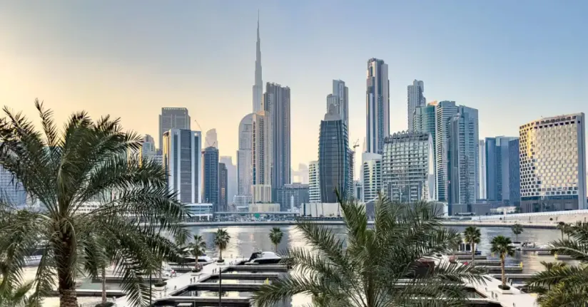 Dubai vs. continent area